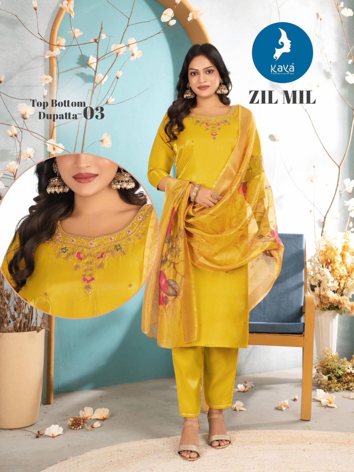 Kaya Zil Mil Wholesale Kurtis in Mumbai
